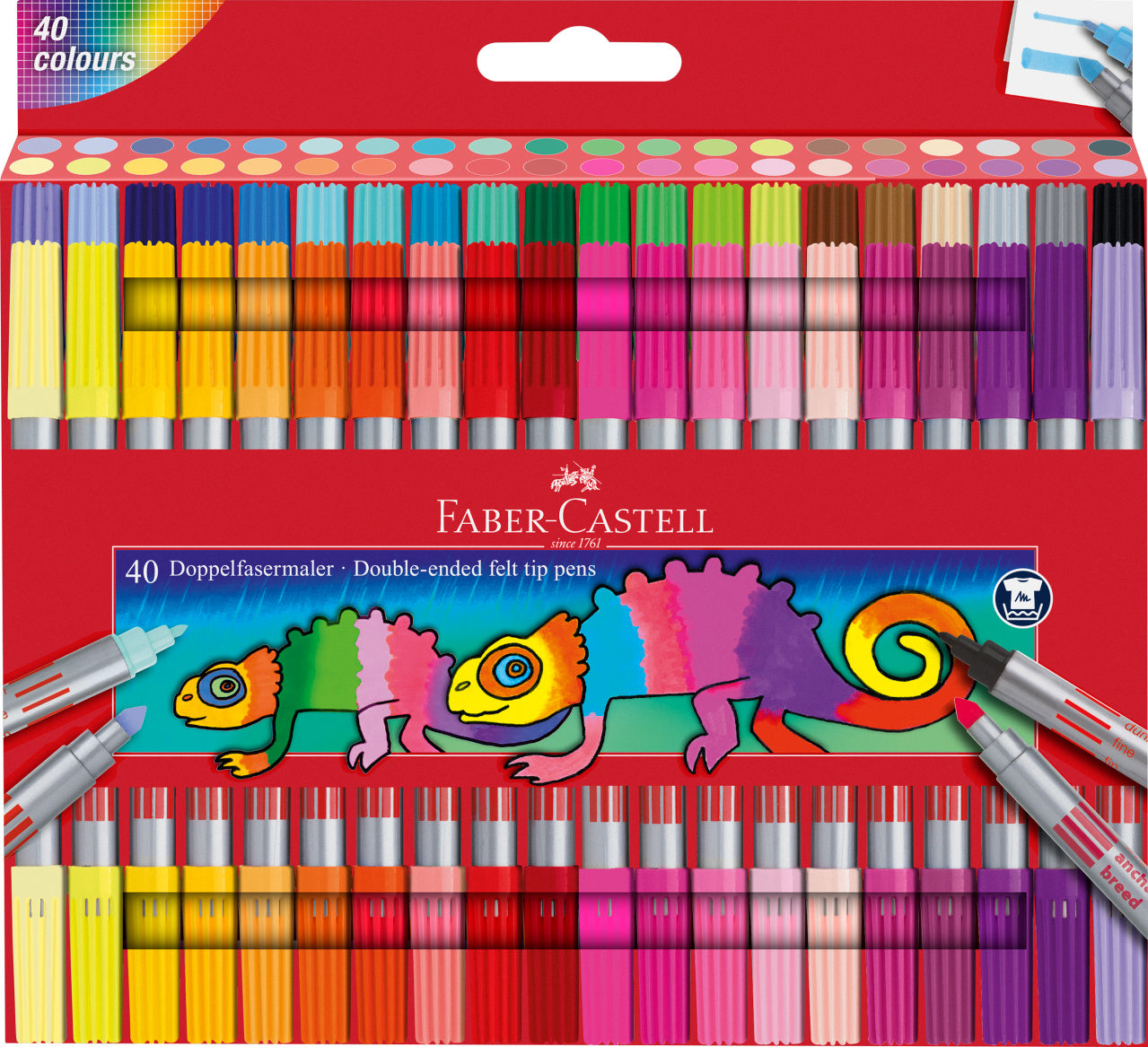 CARIOCA 40 CULORI 2 CAPETE FABER-CASTELL CARIOCA 40 CULORI 2 CAPETE FABER-CASTELL